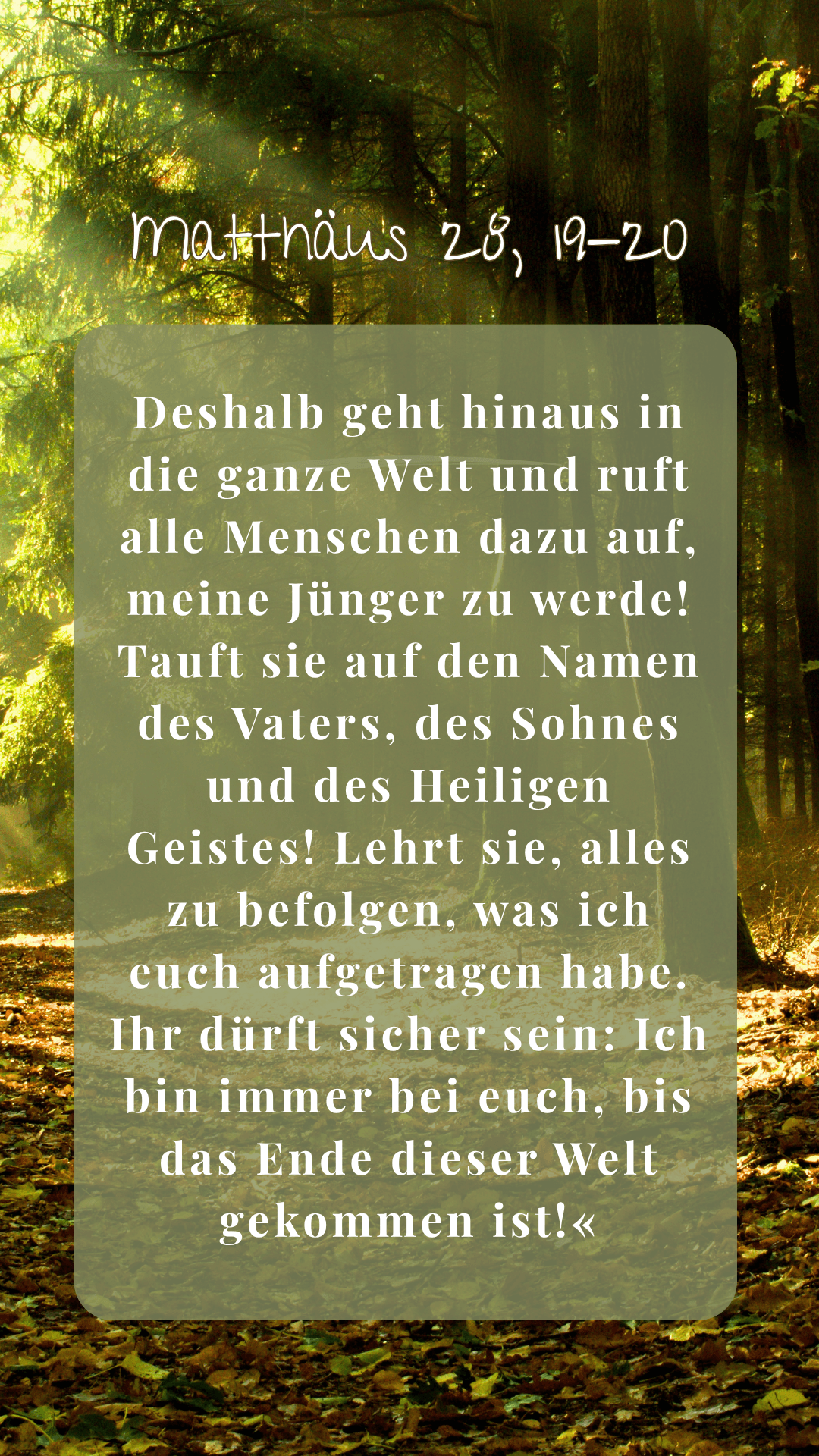 Jüngerschaft Jesus